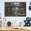 Art mural en métal Red Barrel Studio® «Jebs General Store» par Bigelow-1209042578
