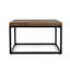 Table basse carrée 30 po Chantel Amande