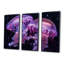 Ensemble d'art mural mauve et noir «Jellyfish Dance II»-1873286962-1873286346