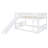 Full Over Full Bunk Bed With Ladder With Slide-727735704