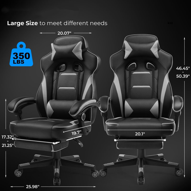 Fauteuil de jeu avec repose-pieds