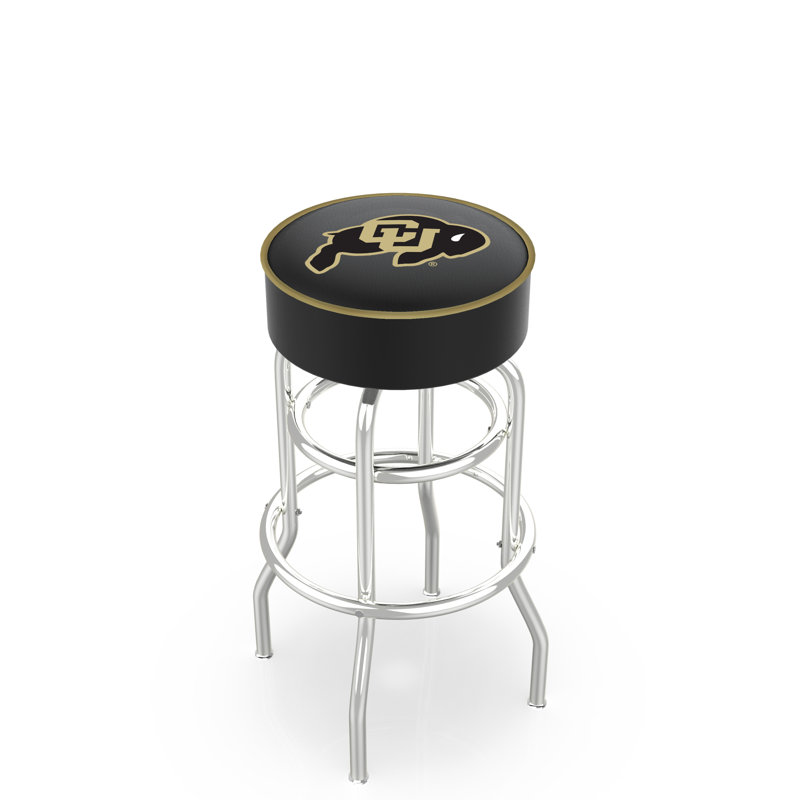 NCAA Swivel Bar & Counter Stool, Bar Stool (30" Seat Height), Colorado