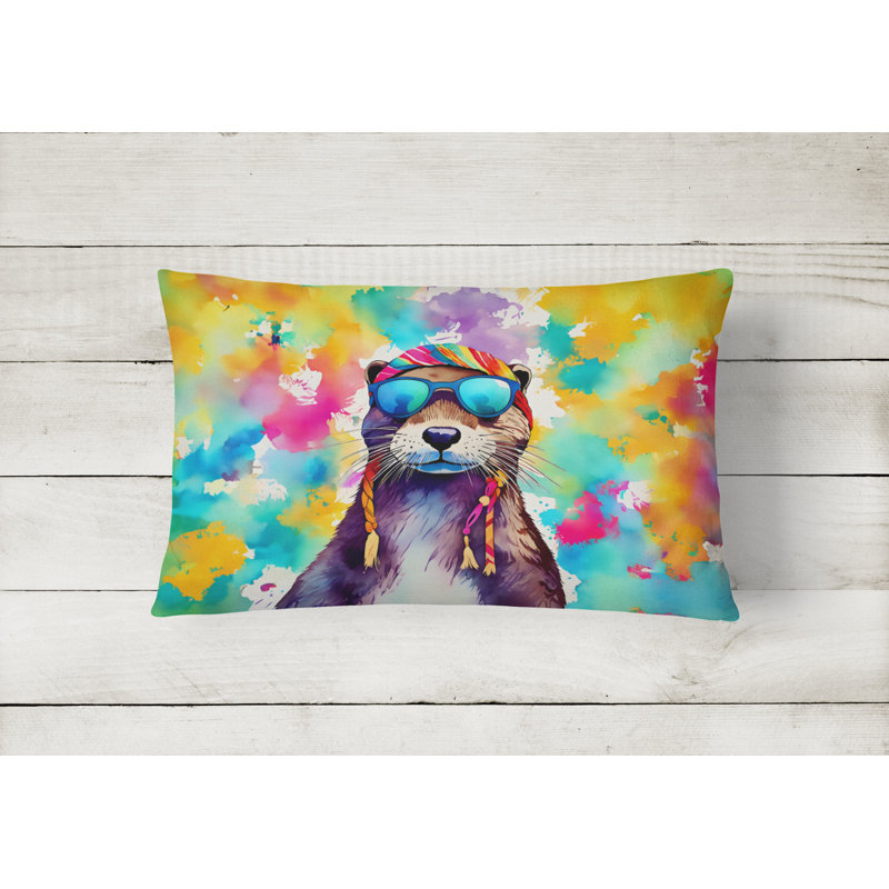 Hippie Animals Other/No Pattern Outdoor Throw Pillow