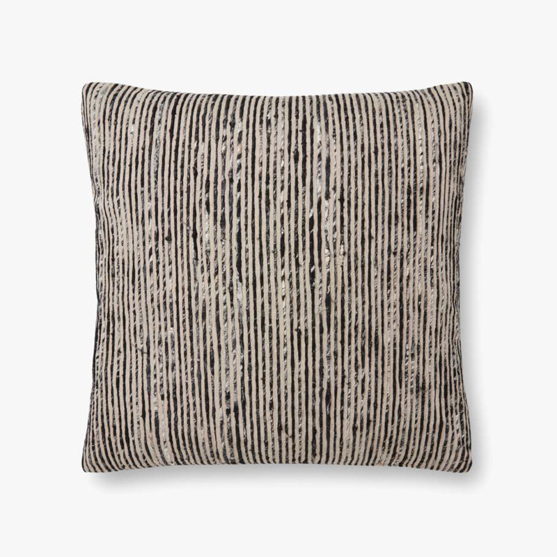 Coussin Hippocrates, Noir / multicolore, Pillow Cover Only - No Insert