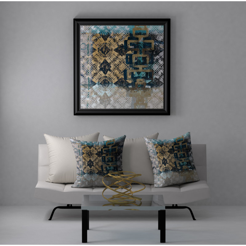 Magnifique housse de coussin carrée/insert, 24 po x 24 po