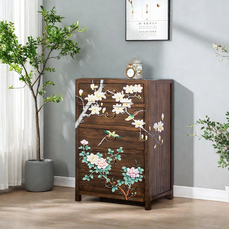 Armoire de vestibule rétro, H 35,4 po x l 31,1 po x P 15,7 po