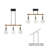 Ammanda 3 - Light Small Kitchen Island Pendant Chandelier