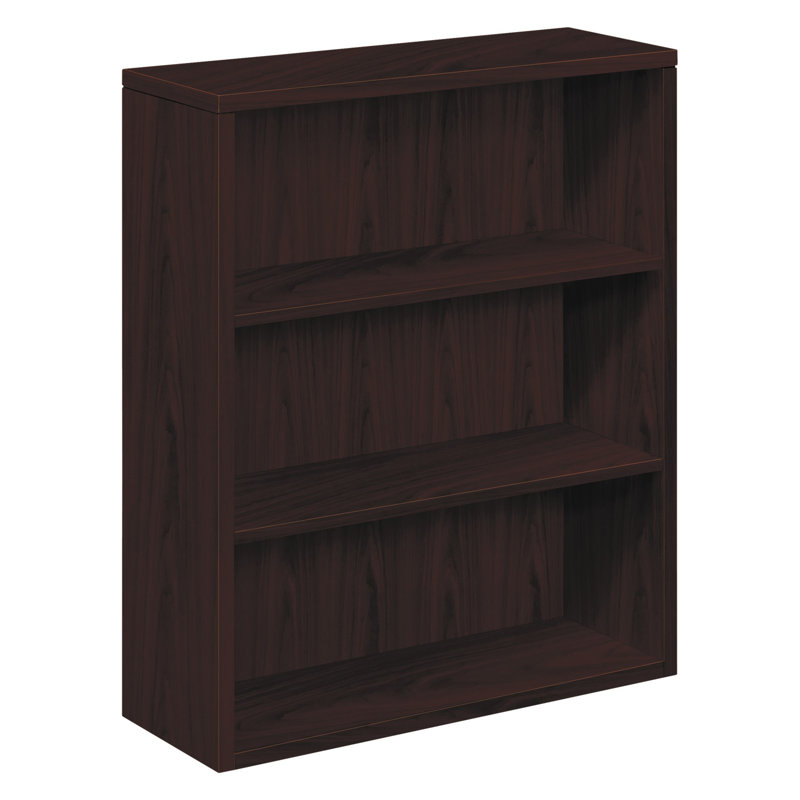 10500 Series 43.38" H x 36" W Standard Bookcase, Mahogany