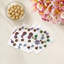 Succulents Floating Cotton Sateen Cocktail Napkins-2102906235