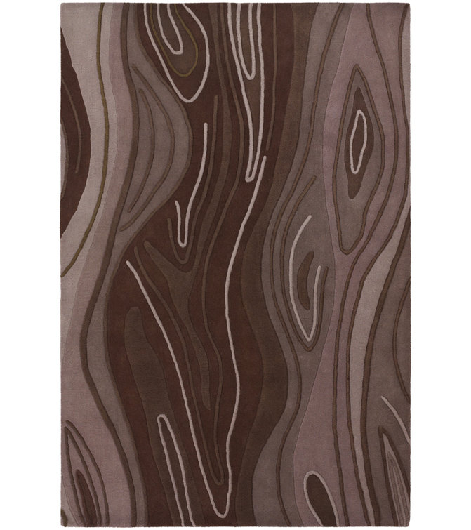 Inhabit Designer Brown Area Rug