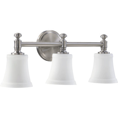 Meuble-lavabo transitionnel 3 lumières Rossington