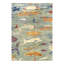Canvello Fine Hand Knotted Gabbeh Fish Design - 6'9" X 9'