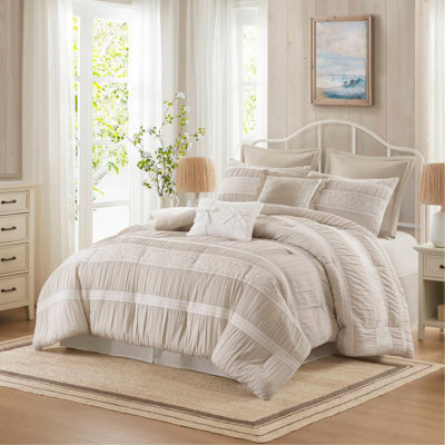 7- Piece Jacquard Comforter Set