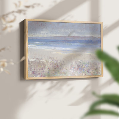 Beach Textures I -Framed Print - Restickable