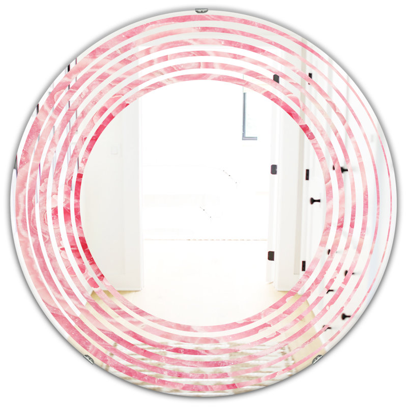 Miroir mural Wave, 23,6 po x 23,6 po