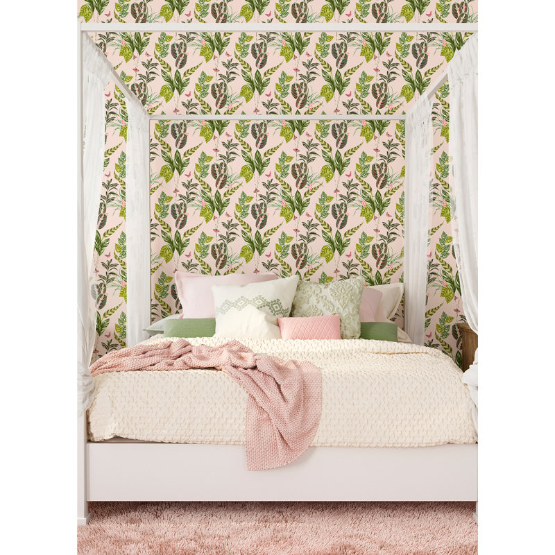 Honaker Wallpaper Roll, Pink