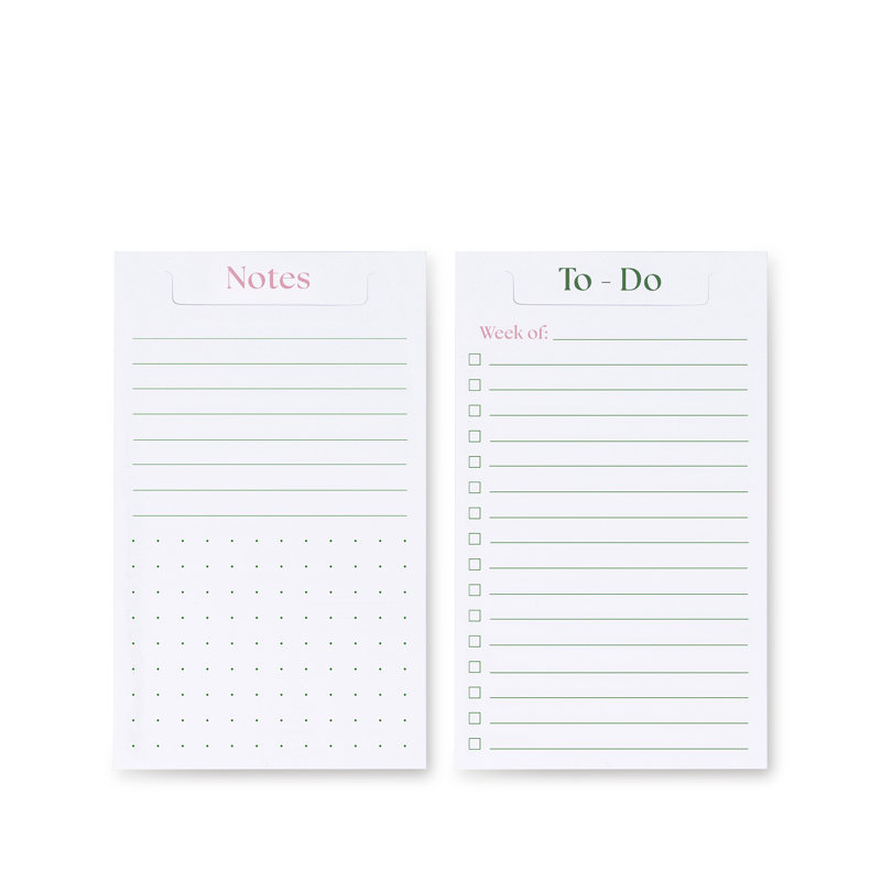 To-Do Notecards, Petite Stripe