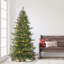 6.5' Artificial Fir Christmas Tree with Color & Clear Lights