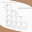 136cm H x 136cm W Cube Bookcase