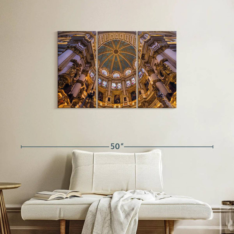 Rorry Granada Cathedral Interior, 24" H x 38" W
