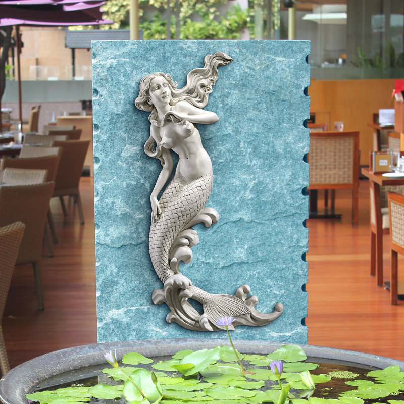 Mermaid of Langelinie Cove Wall Sculpture