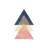 " Triangles II " by Seven Trees Design Painting Print-59558112