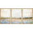 Blue Abstract Landscape Organic Modern Chic Decor Wall Art Framed On Canvas 3 Pieces Painting Print-76015329-76015330
