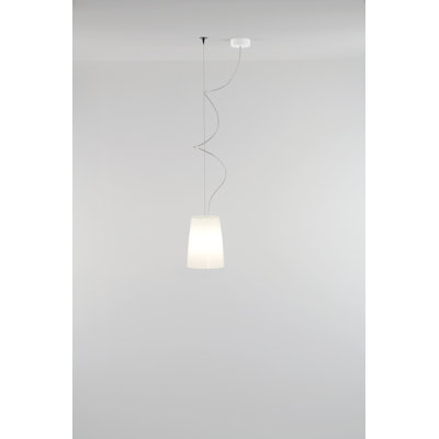 Marlene 1 - Light White Dome Pendant