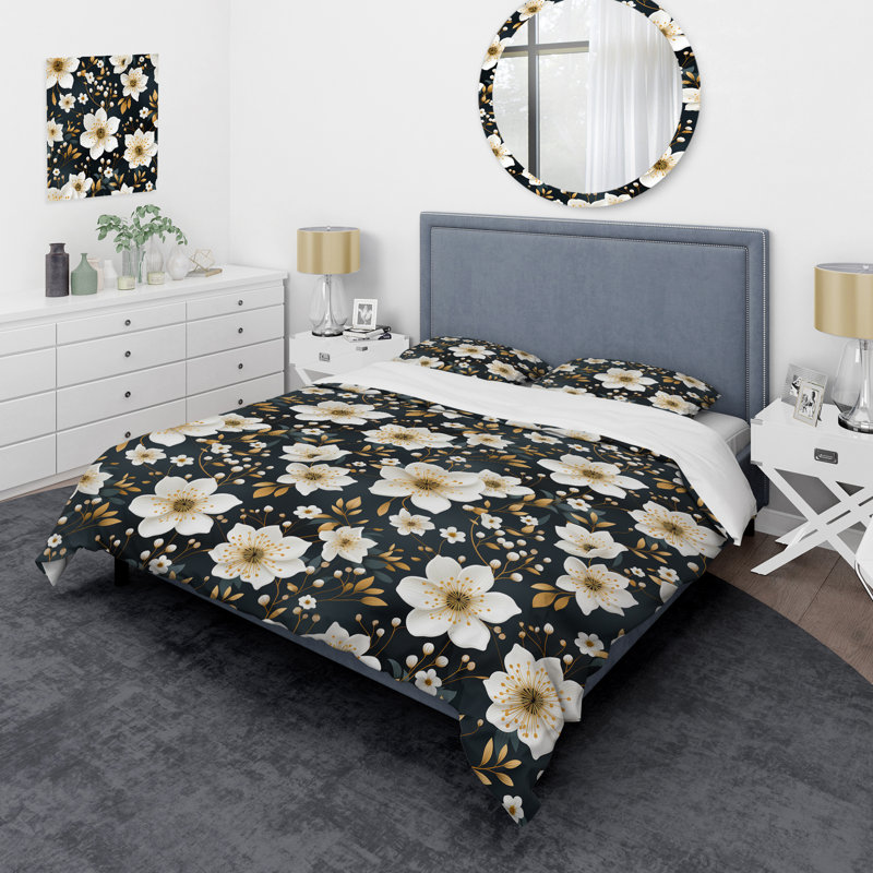 Ensemble de housse de couette Enura, Housse de couette pour très grand lit et 2 très