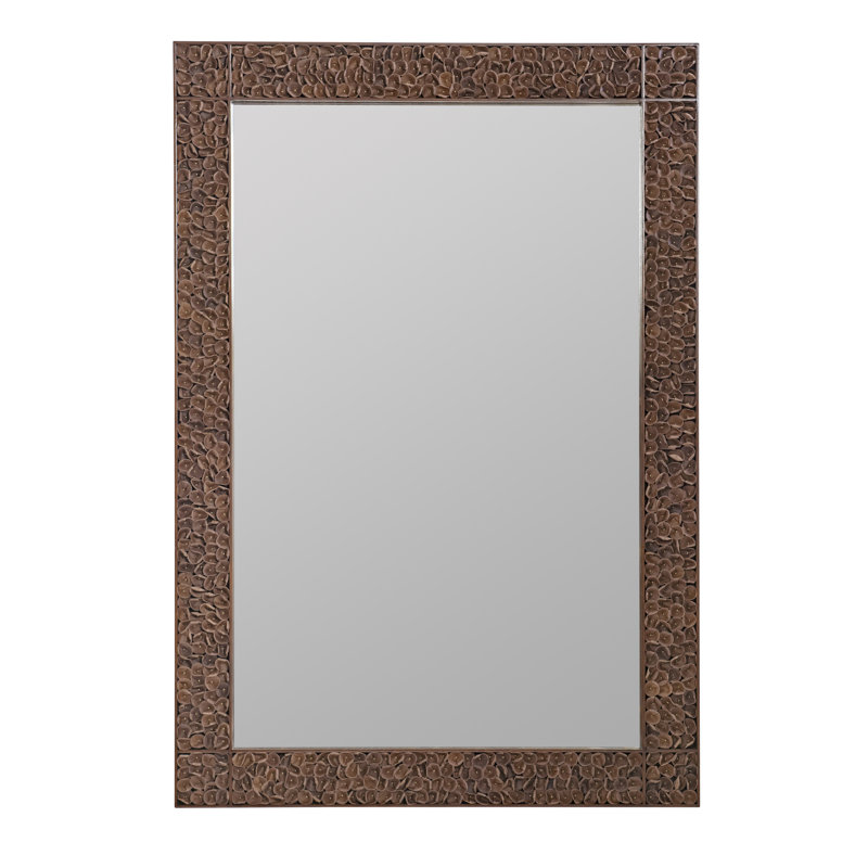 Hector Rectangle Leather Mirror