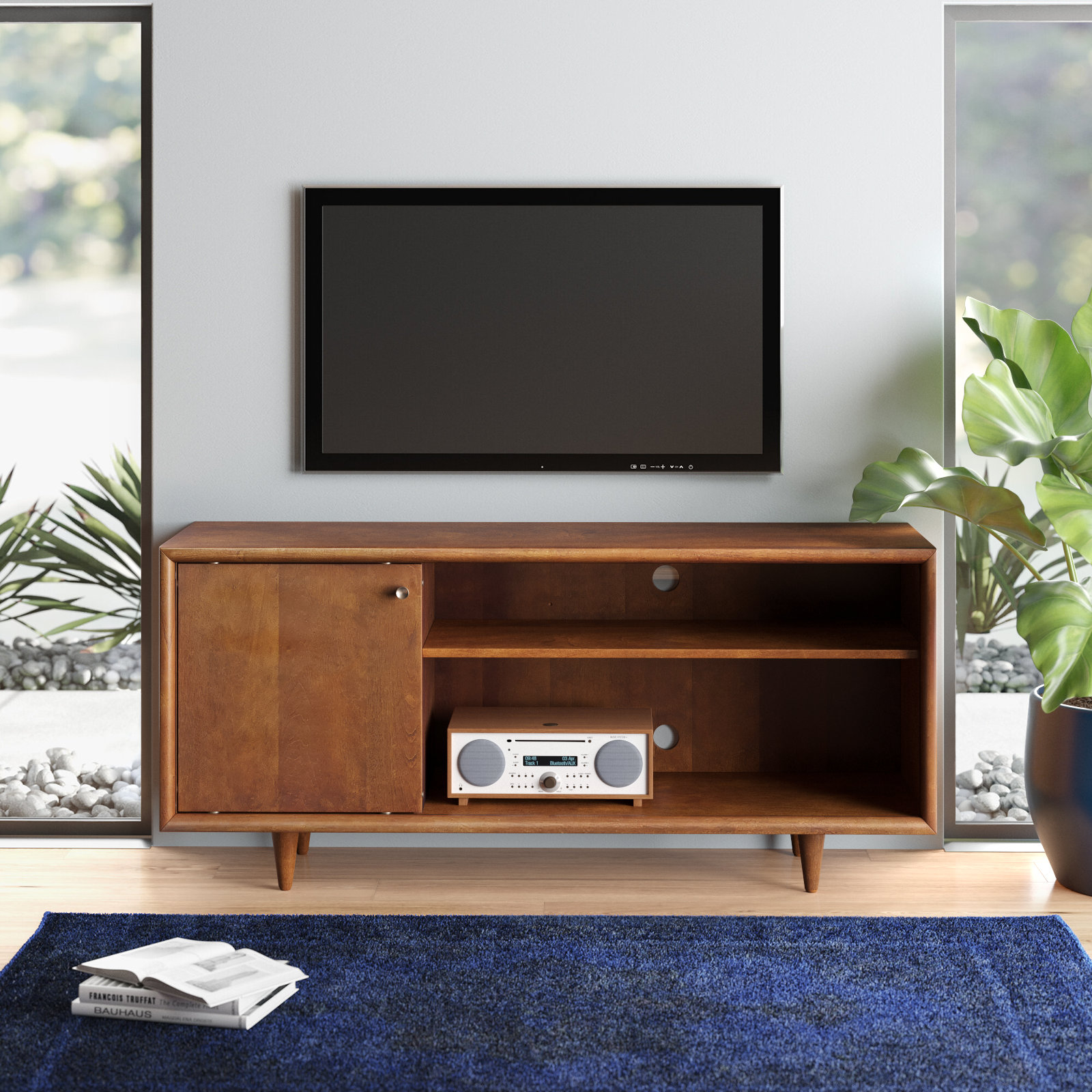 Wade Logan® Nylah 54 Media Console & Reviews | Wayfair