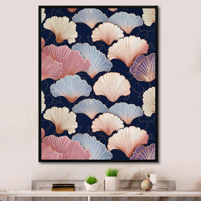 Motif floral rétro
