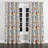 Boho Blackout Curtains - Blue Colorful Summer Paisley Gardens Grommet Curtain - 1 Panel-657459259-657459261