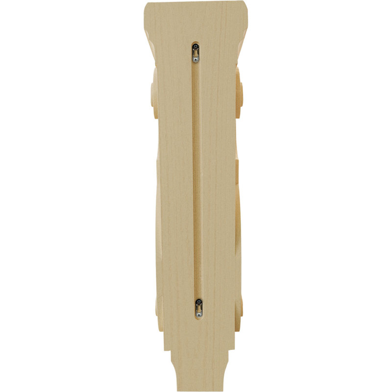 Corbeau traditionnel, Brun pâle, H 34 po x l 9 po x P 10 po