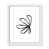 Cadre photo blanc mat