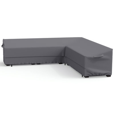 Patio Furniture Sectional Couch Sofa Cover Waterproof Outdoor L-Shaped Sectional Sofa Cover