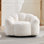 Fauteuil ergonomique à haute densité rembourré de mousse de style Lotus avec poignée de transport