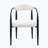 Boucle Upholstered Dining Chairs, Set of 2-1300829675