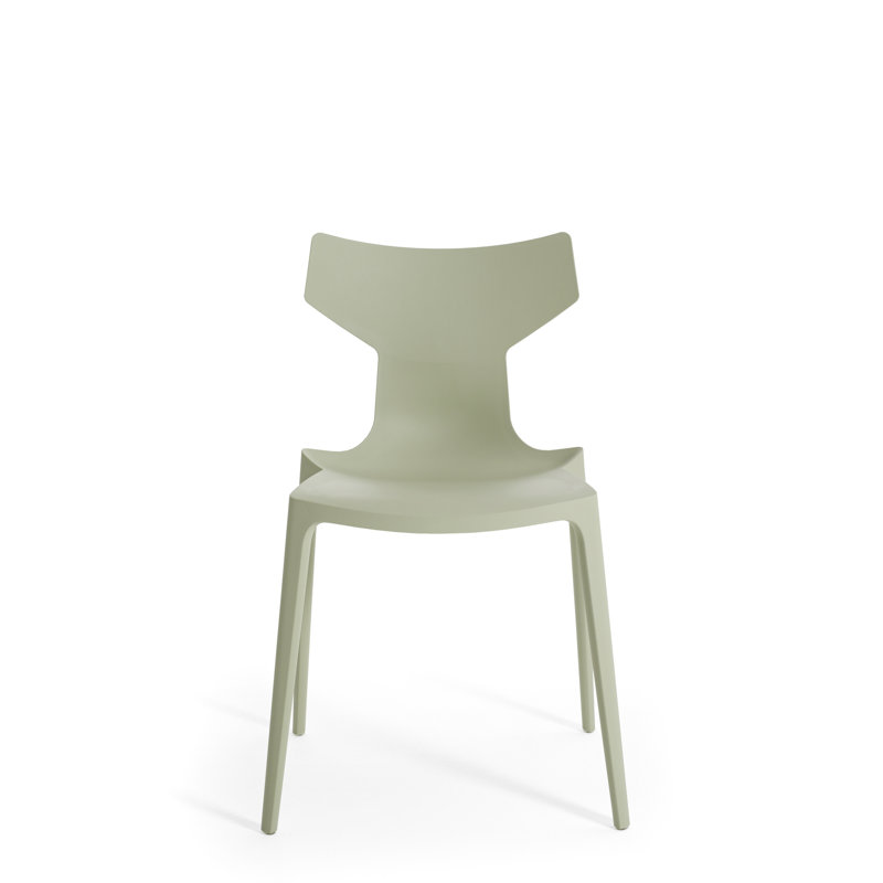 Re-Chair Outdoor Dining Side Chair, Green