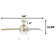 44" Barcadero 3 - Blade LED Propeller Ceiling Fan with Pull Chain and Light Kit Included