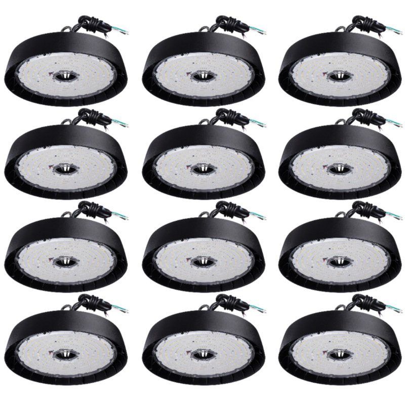 200W LED High Bay Light, UFO LED Lights Commercial Garage Area Lighting Fixture, 5000K Daylight