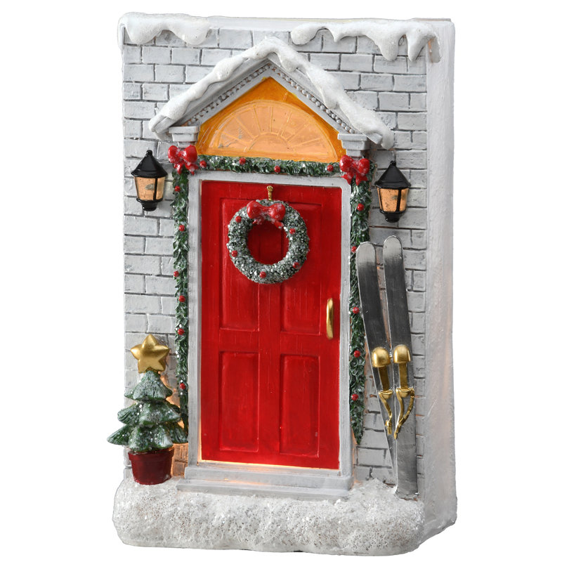 Façade de porte de vacances 10 po The Holiday Aisle®