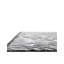 Tapis intérieur / extérieur en polypropylène géométrique tissé à la machine en noir / blanc-88509157