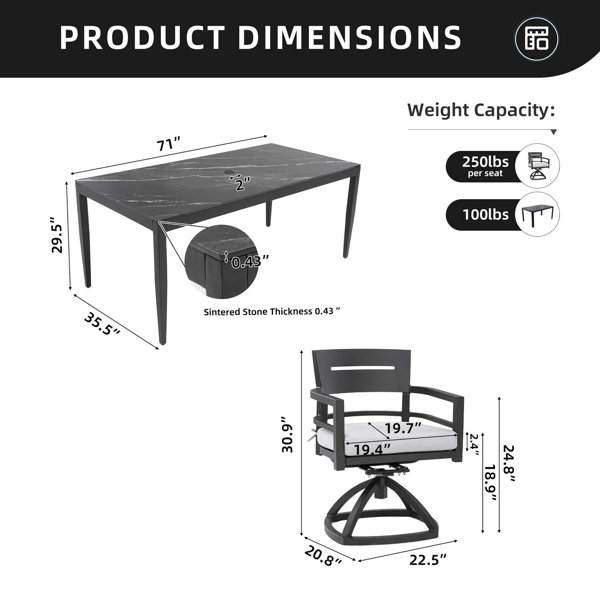 Dimensions du produit