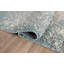 Tapis à poils longs bleu / ivoire Solana-717931209