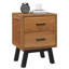 40cm W Solid Wood Bedside Table