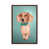 Classic Brown Wood Framed Canvas