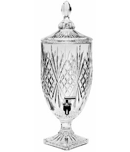 Park Hill Classic Crystal Beverage Dispenser 8-Quart