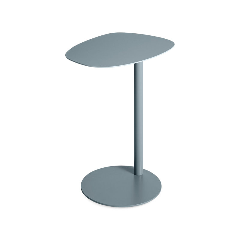 Table de bout Swole, Bleu-gris, H 25 po x l 20 po x P 15 po