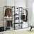 White Cabinet - Extra Deep Drawer Storage, Powder Coated Metal Walk-In Closet With One For Endurance, Water & Heat , Stain Scratch E0 Grade Board, 2X Thicker , Made In , Modular Construction, White,